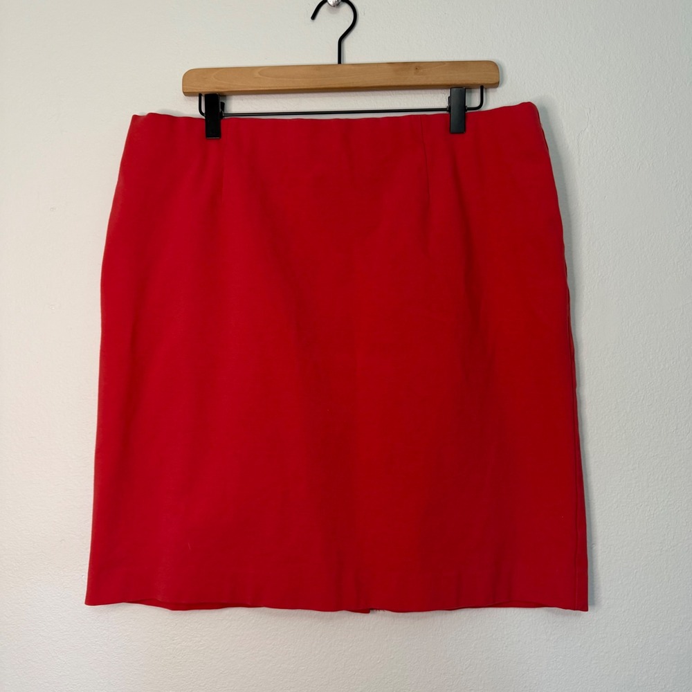 J. Jill - Stretchy Ponte Knit Pencil Skirt Size Large Workwear Business Casual